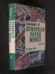 Catalogue of European Paper Money since 1900