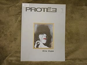 Seller image for PROTEE revue theories et pratiques semiotiques Vol. 20 no. 3 automne 1992 : elle signe for sale by La Bouquinerie  Dd