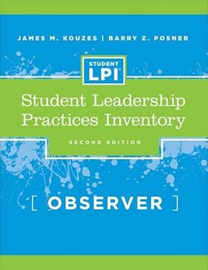 Seller image for The Student Leadership Practices Inventory (LPI), Observer Instrument (Paperback) for sale by Grand Eagle Retail