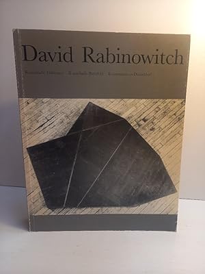 David Rabinowitch. Skulpturen mit ausgewählten Zeichnungen, Plänen und Texten / Sculptures with S...