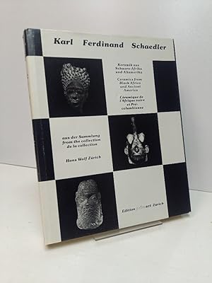 Bild des Verkufers fr Keramik aus Schwarz-Afrika und Alt.Amerika. Ceramics from Black Africa and Ancient America. Ceramique de l`Afrique noire et d`Amerique Precolumbienne. Aus der Sammlung / from the collection / de la collection Hans Wolf Zrich. zum Verkauf von Antiquariat Langguth - lesenhilft