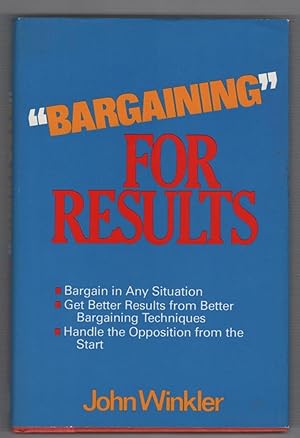 Seller image for Bargaining for Results for sale by Recycled Books & Music