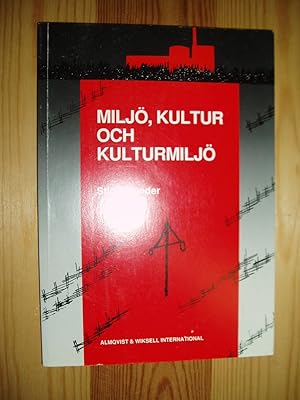 Immagine del venditore per Milj, Kultur och Kulturmilj venduto da Expatriate Bookshop of Denmark