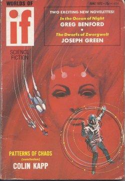 Immagine del venditore per IF Worlds of Science Fiction: June 1972 ("In the Ocean of Night"; "Patterns of Chaos") venduto da Books from the Crypt