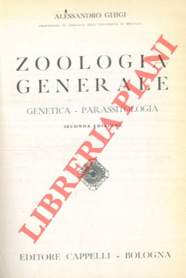 Zoologia generale. Genetica - Parassitologia.