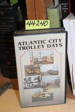 Imagen del vendedor de Atlantc City Trolley Days - VHS a la venta por Princeton Antiques Bookshop