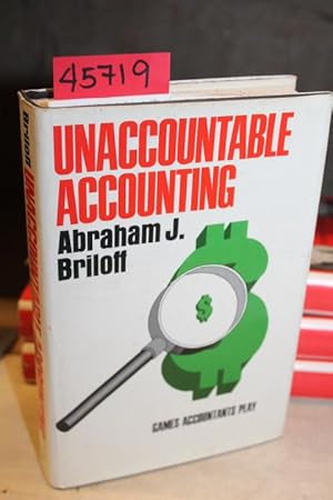 Image du vendeur pour Unaccountable Accounting: Games Accountants Play mis en vente par Princeton Antiques Bookshop