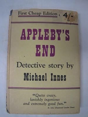 Imagen del vendedor de Appleby's End a la venta por Princeton Antiques Bookshop