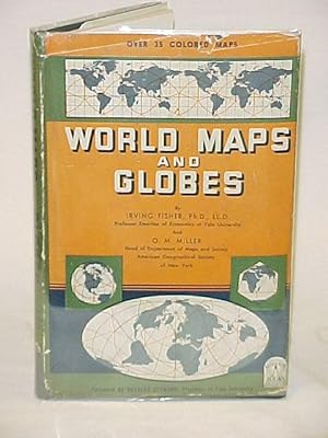 Image du vendeur pour World Maps and Globes, Blue HB with creased DJ mis en vente par Princeton Antiques Bookshop