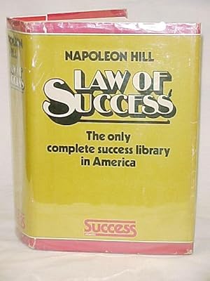 Image du vendeur pour Law of Success; The Only Complete Success Library in America mis en vente par Princeton Antiques Bookshop