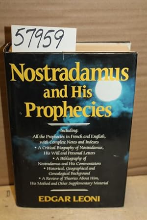 Seller image for Nostradamus and his Prophecies for sale by Princeton Antiques Bookshop