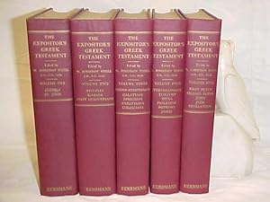 Seller image for The Expositor's Greek Testament Vols. I-V for sale by Princeton Antiques Bookshop