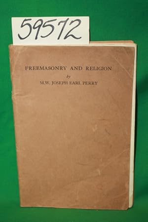 Image du vendeur pour Freemasonry and Religion mis en vente par Princeton Antiques Bookshop