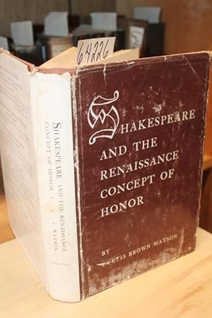 Image du vendeur pour Shakespeare And The Renaissance Concept of Honor mis en vente par Princeton Antiques Bookshop