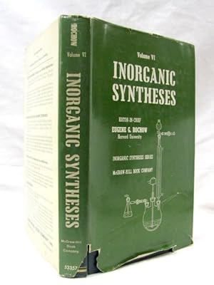 Image du vendeur pour Inorganic Syntheses Volume VI mis en vente par Princeton Antiques Bookshop