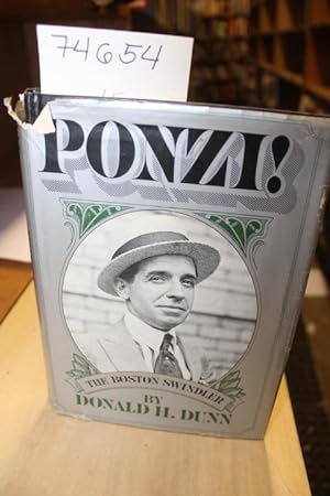 Imagen del vendedor de Ponzi! The Boston Swindler a la venta por Princeton Antiques Bookshop