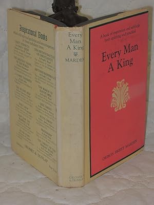 Image du vendeur pour Every Man a King or Might in Mind-Mastery TATTERED DJ mis en vente par Princeton Antiques Bookshop