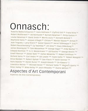 Seller image for Onnasch: Aspectos de Arte Contemporneo for sale by LIBRERA GULLIVER