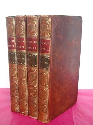 THE AMICABLE QUIXOTE OR ENTHUSIASM OF FRIENDSHIP (4 volumes)