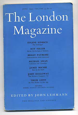 Immagine del venditore per The London Magazine June 1957, Volume 4, No. 6 venduto da Between the Covers-Rare Books, Inc. ABAA