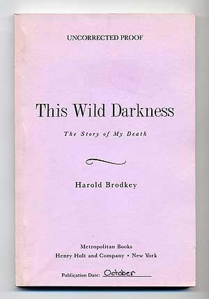 Immagine del venditore per This Wild Darkness: the Story of My Death venduto da Between the Covers-Rare Books, Inc. ABAA