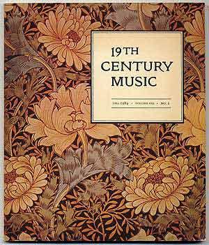 Immagine del venditore per 19th Century Music. Fall 1984, Volume VIII, number 2 venduto da Between the Covers-Rare Books, Inc. ABAA
