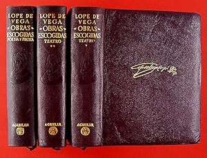 Seller image for Obras Escogidas / Estudio preliminar, biografa, bibliografa, notas y apndices de Federico Carlos Sinz de Robles. Tomo I. Teatro [& Tomo II. Poesas Lricas, Poemas, Prosa, Novelas & Tomo III. Teatro] for sale by Lirolay