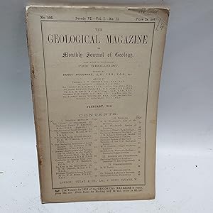 Bild des Verkufers fr THE GEOLOGICAL MAGAZINE, OR MONTHLY JOURNAL OF GEOLOGY: NO. 596, VOL. I, NO. II. zum Verkauf von Cambridge Rare Books