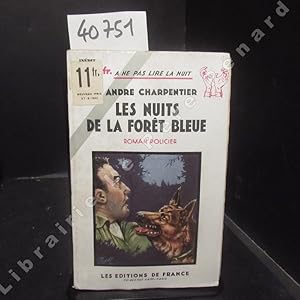 Image du vendeur pour Les Nuits de la fort bleue mis en vente par Librairie-Bouquinerie Le Pre Pnard