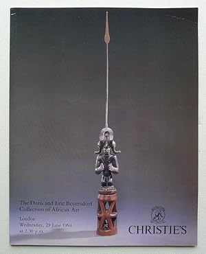 The Doris and Eric Beyersdorf Collection of African Art. Christie's, London 29 June 1994.