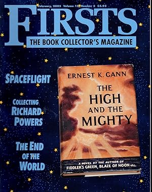 Imagen del vendedor de Firsts: The Book Collector's Magazine; Volume 15, No. 2; February, 2005 a la venta por Dorley House Books, Inc.