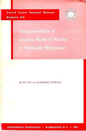 Bild des Verkufers fr Inchneumon-Flies of American North of Mexico: 1. Subfamily Metopiinae zum Verkauf von Book Booth