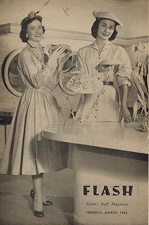 Seller image for Flash - Eaton's Staff Magazine March 1955 for sale by ! Turtle Creek Books  !