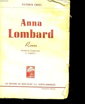 Imagen del vendedor de ANNA LOMBARD. a la venta por Le-Livre