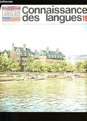 Immagine del venditore per CONNAISSANCE DES LANGUES N  19. venduto da Le-Livre