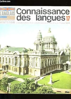 Immagine del venditore per CONNAISSANCE DES LANGUES N  17. venduto da Le-Livre