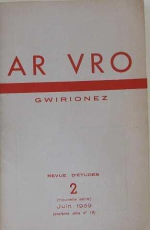 Seller image for Ar vro gwirionez n19 for sale by crealivres
