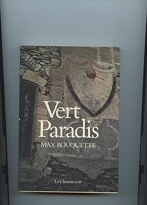 VERT PARADIS .Traduit de l'occitan par Alem Surre-Garcia avec la collaboration de Françoise Meyru...