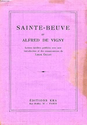 Image du vendeur pour SAINTE-BEUVE ET ALFRED DE VIGNY, LETTRES INEDITES mis en vente par Le-Livre