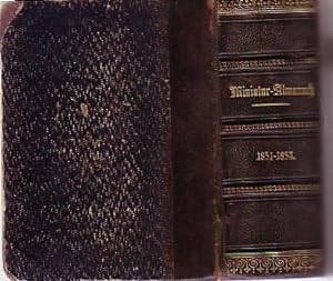 Payne s Miniatur-Almanach für 1851, 1852, 1853 und 1854 ( Jahrgänge 7, 8, 9 und 10 ). 4 Teile in ...