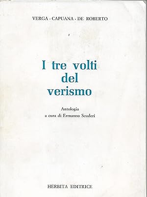 Seller image for verga capuana de roberto i tre volti del verismo for sale by Libreria Del Corso