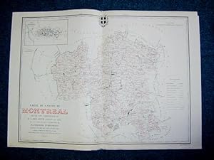 Seller image for Carte du Canton de Montreal (Atlas Gnral du Gers) for sale by Librairie du Cardinal