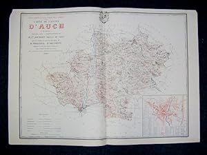 Image du vendeur pour Carte du Canton d'Auch Nord (Atlas Gnral du Gers) mis en vente par Librairie du Cardinal