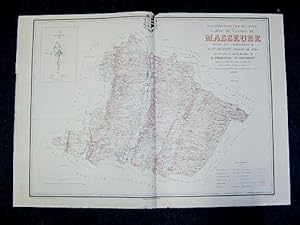 Image du vendeur pour Carte du Canton de Masseube (Atlas Gnral du Gers) mis en vente par Librairie du Cardinal