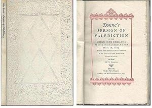 Donne's Sermon of Valediction (Limited Ed.)