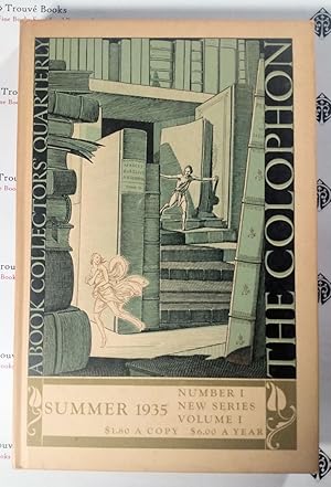 The Colophon - A Book Collectors' Quarterly No. 1 New Series Vol. 1