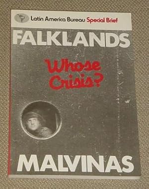 Seller image for Falklands/Malvinas - Whose Crisis? for sale by Makovski Books