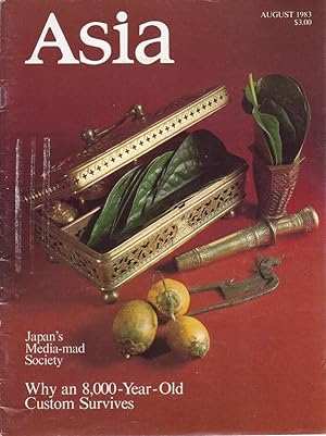 Image du vendeur pour Asia A Magazine For American Readers Volume 6 Number 2 August 1983 OVERSIZE mis en vente par Charles Lewis Best Booksellers