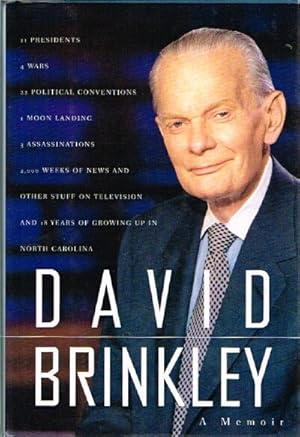 Seller image for David Brinkley A Memoir for sale by Round Table Books, LLC