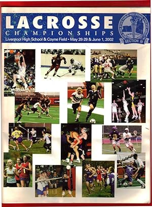 2002 Lacrosse Championships Program / Section III, New York State / at Coyne Field, Syracuse Univ...